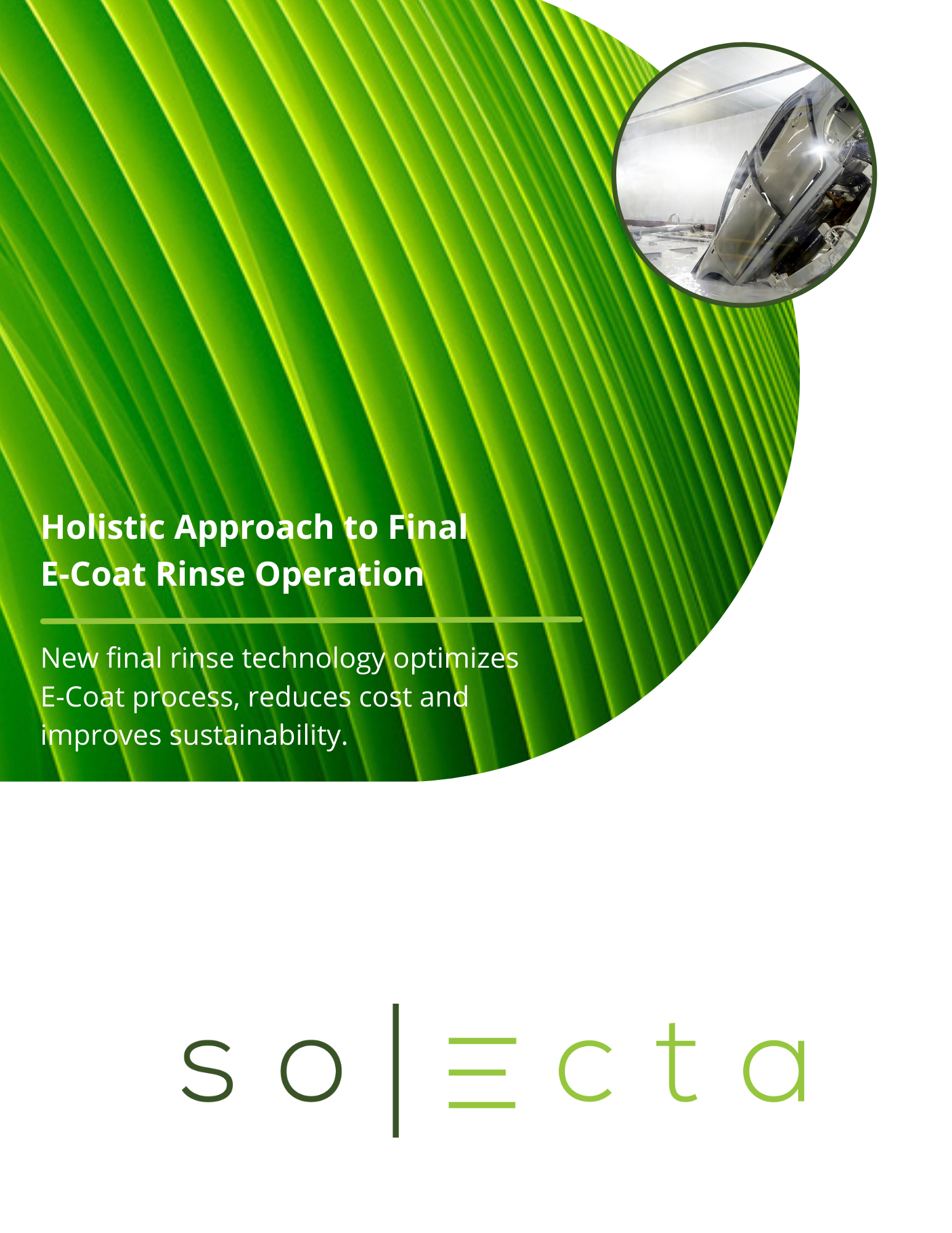 holistic approach to final e-coat rinse operation